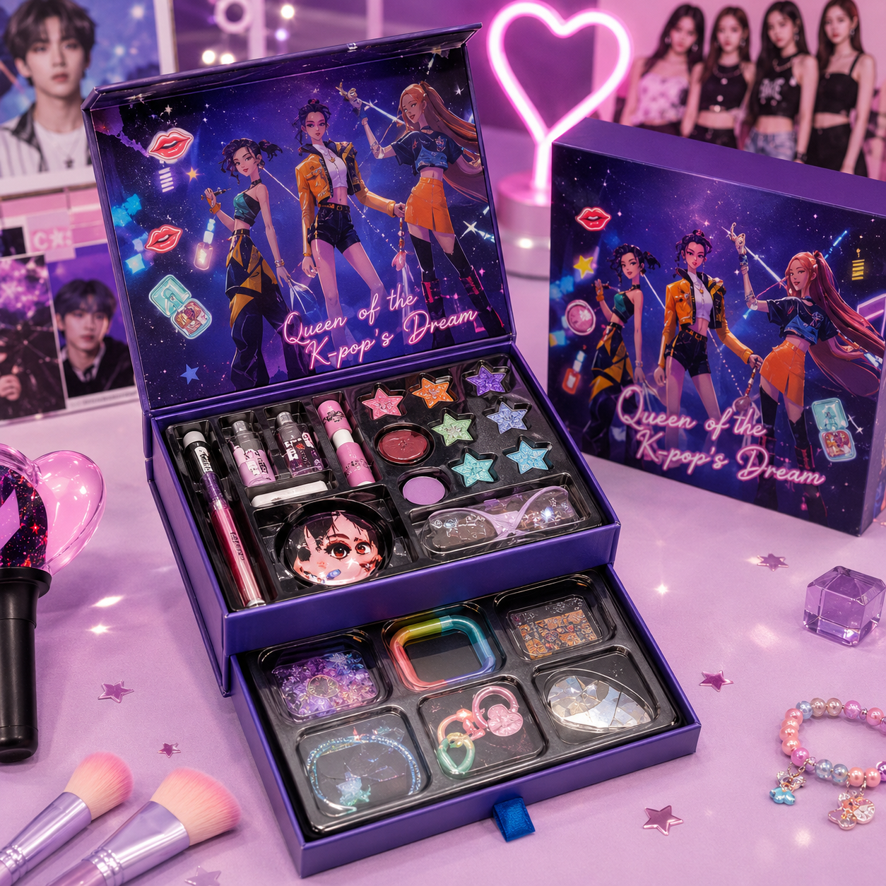 K-Pop Luxury Makeup Gift Set Box