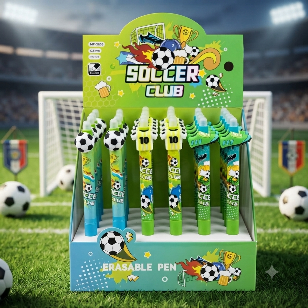Soccer Club - Erasable Gel Pen | 1pcs