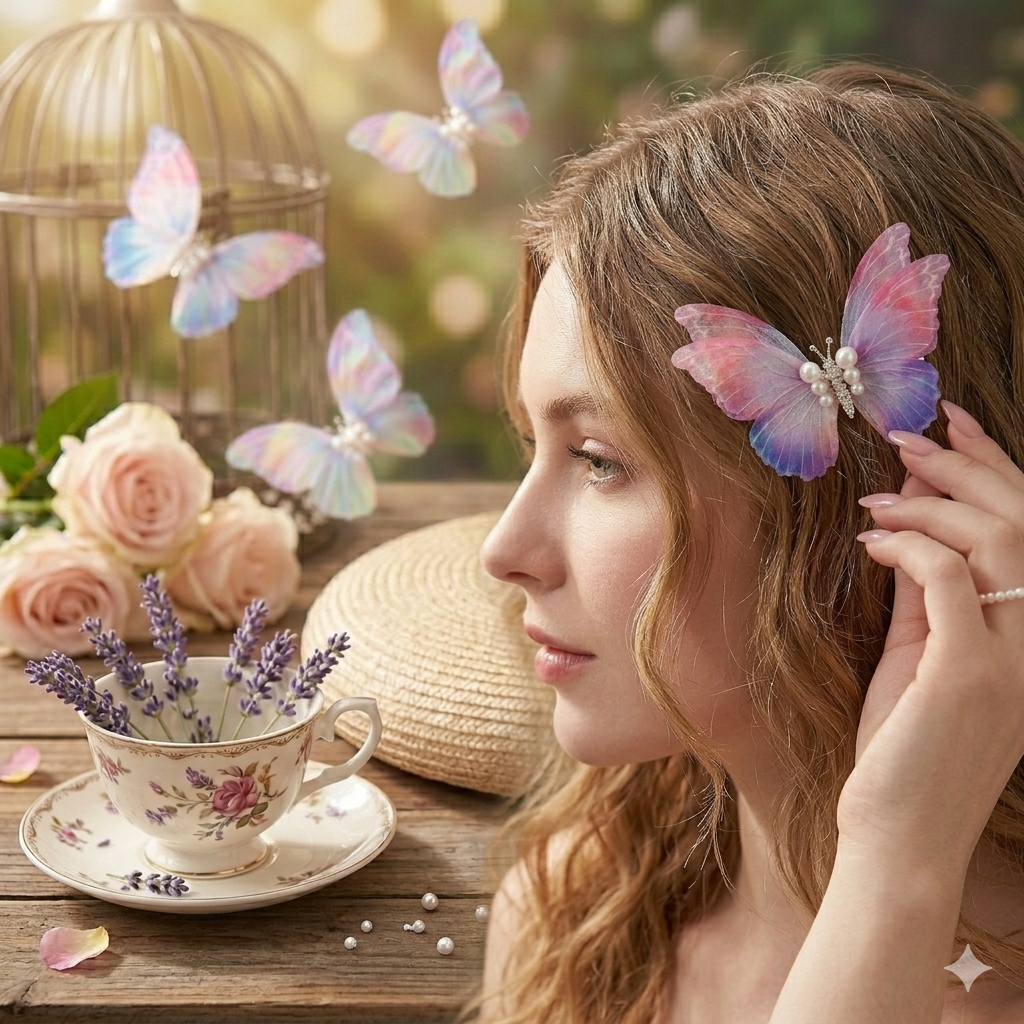 Cute Butterfly Hairpin