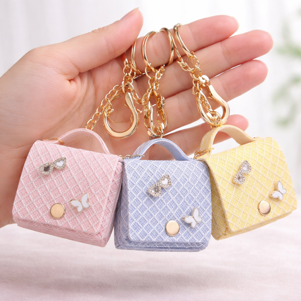 Fancy Mini Coin Pouch | Keychain