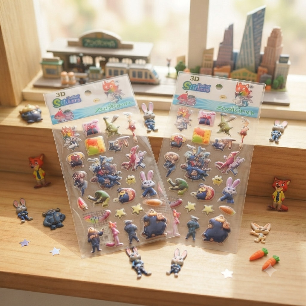 3D Pop Stickers