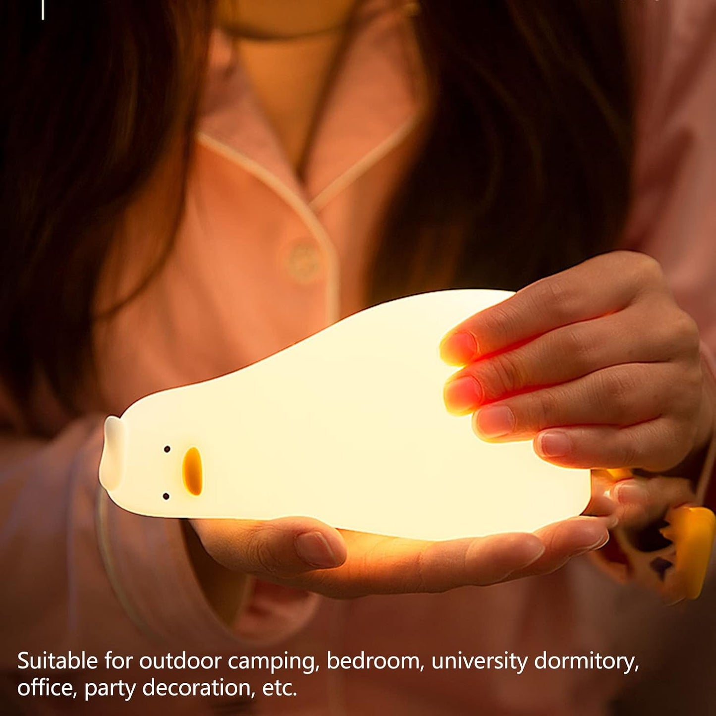 Sleeping Duck - Silicone Night Lamp