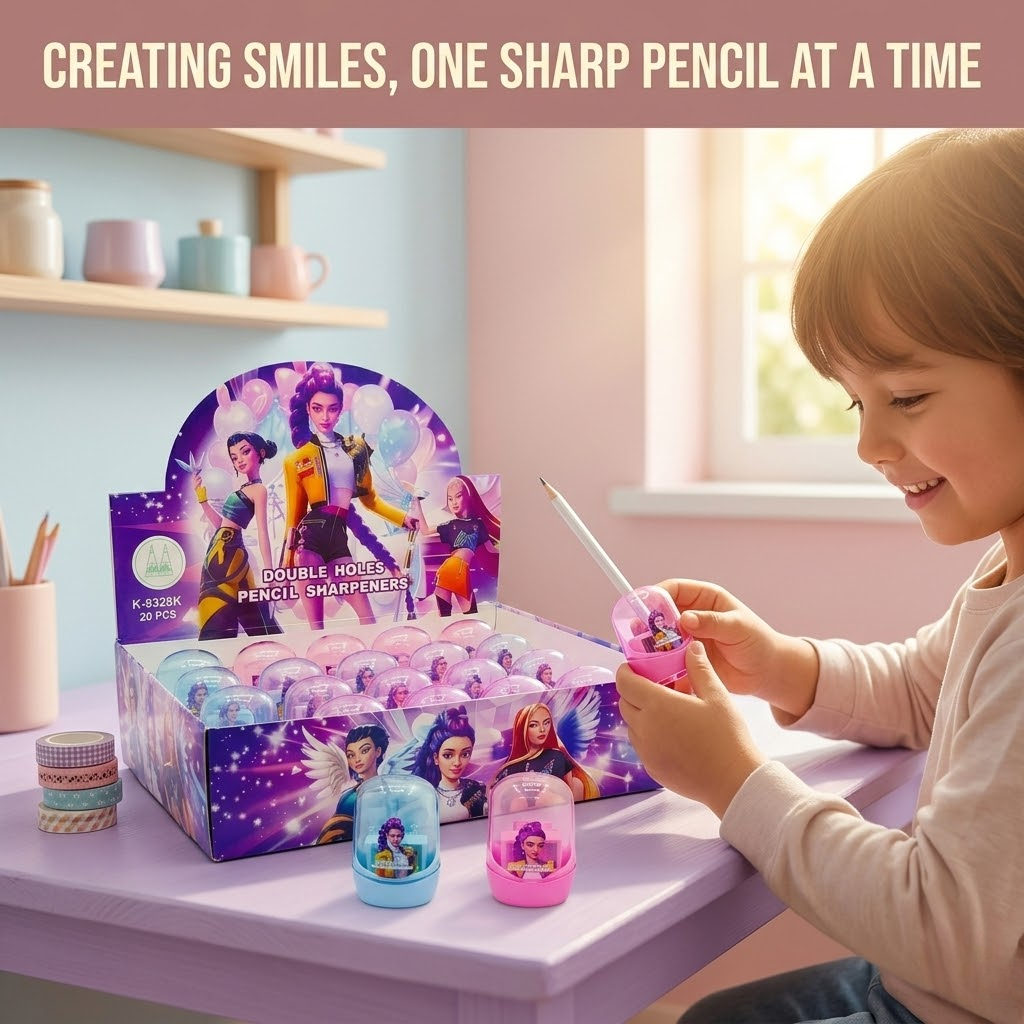K-Pop Sharpener With Double Hole