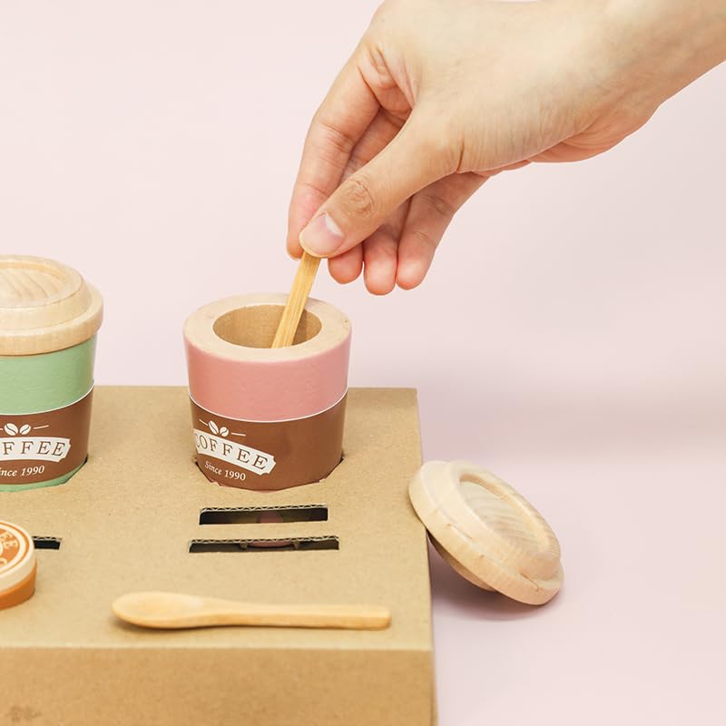 Wooden Coffee Time For children