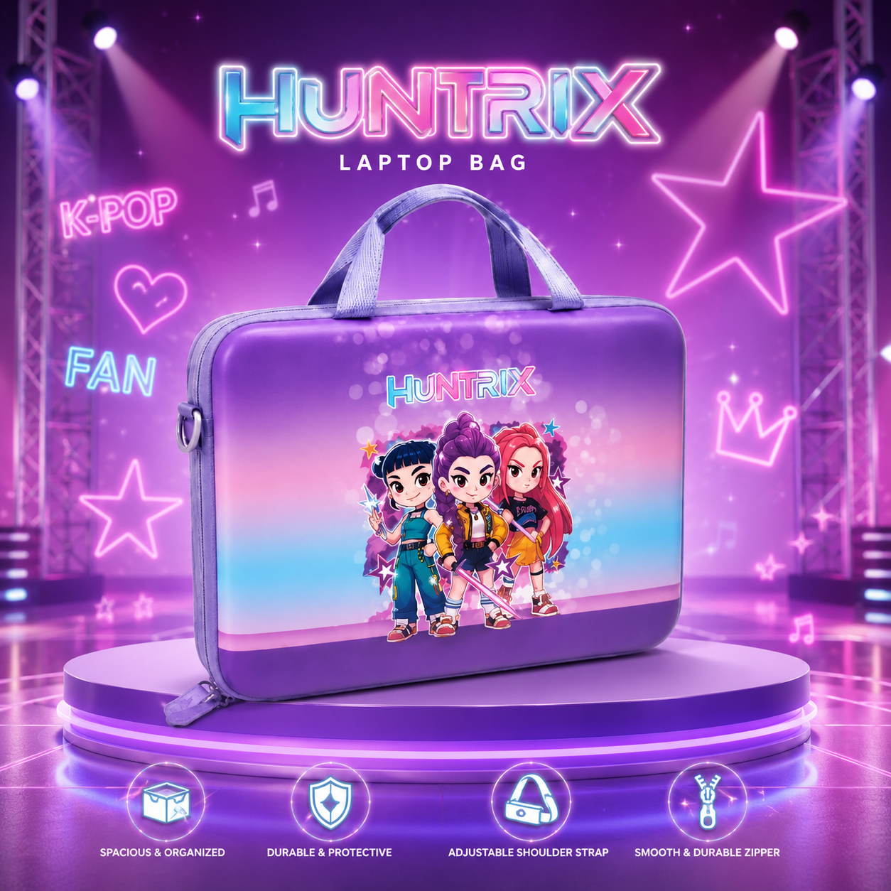 K-pop - Demon Hunters - Laptop Bag