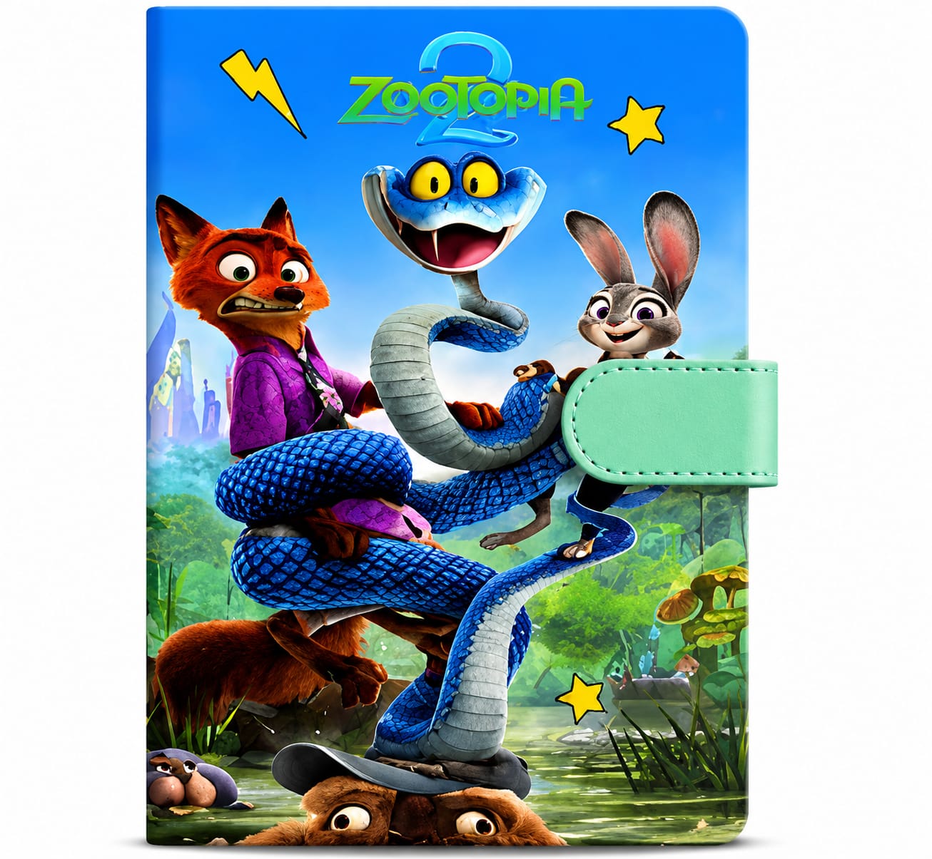 Zootopia Snap Lock Notebook