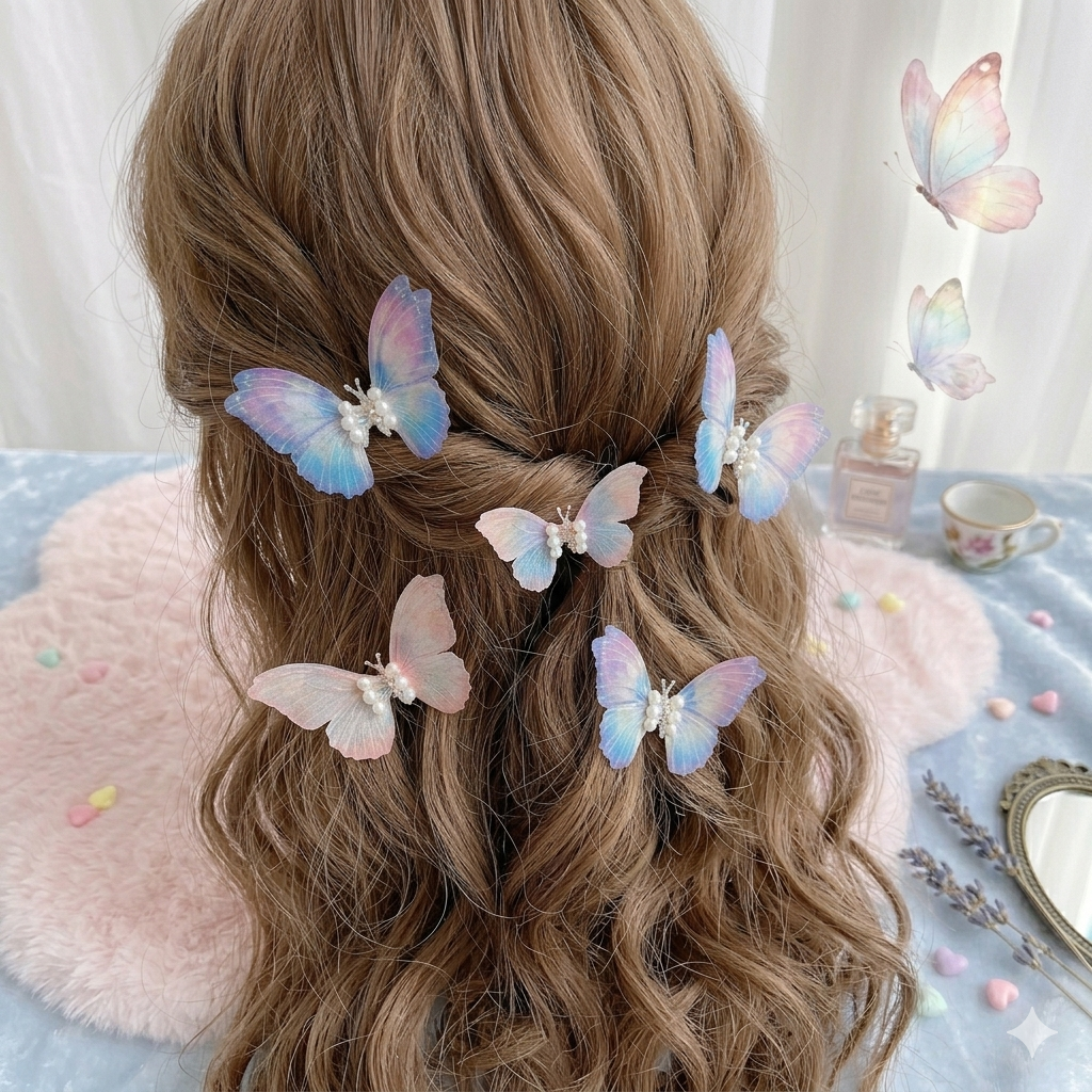 Cute Butterfly Hairpin