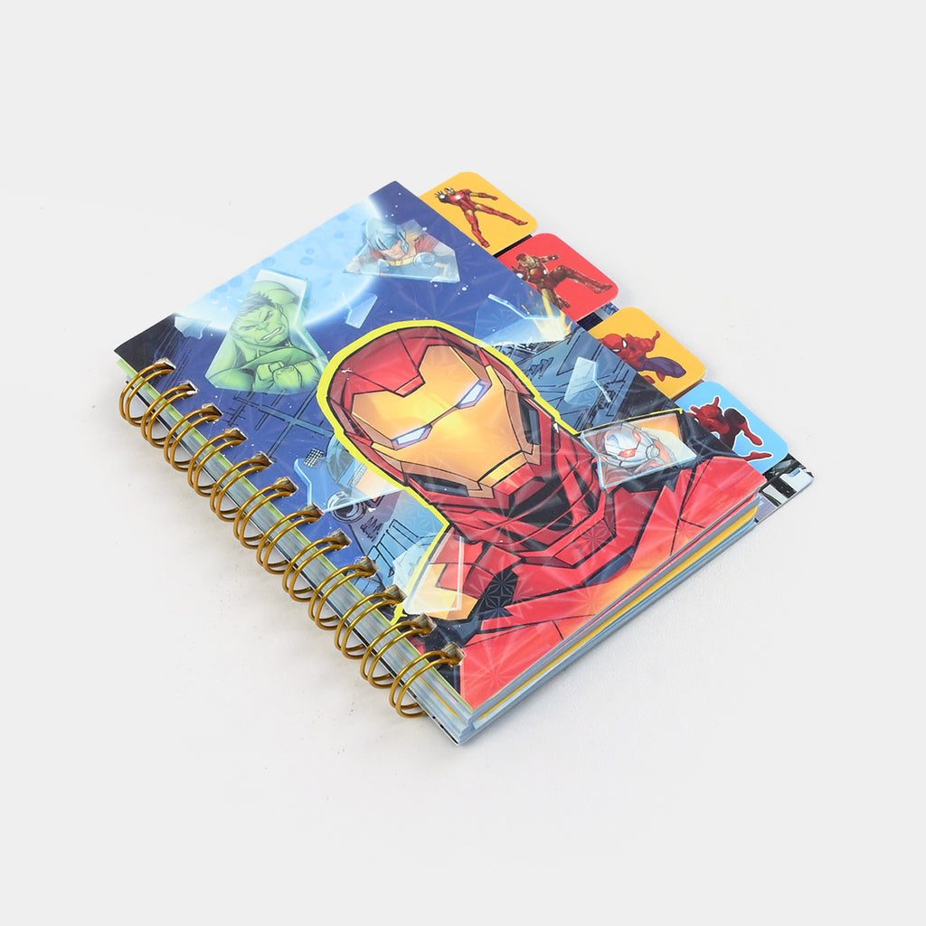 Superheroes - Mini Spiral Notebook
