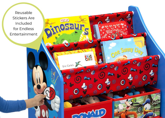 Disney - Mickey Mouse Book and Toy Organizer