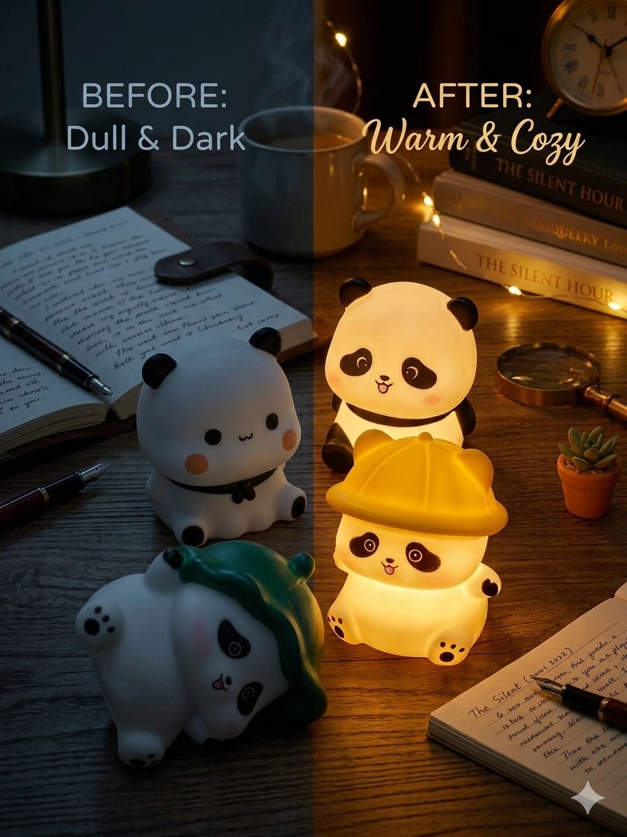 Cute Character - Night Lamp