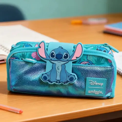 Stitch x Smiggle - Double Layer Pencil Case