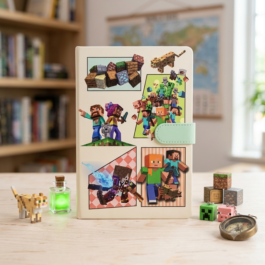 Minecraft Notebook | Big Size