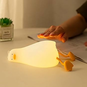 Sleeping Duck - Silicone Night Lamp