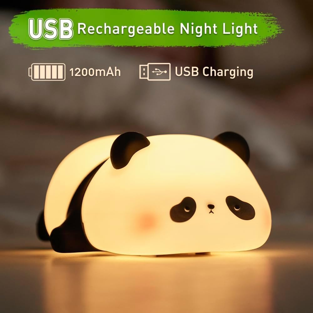 Sleeping Panda - Silicone Night Lamp
