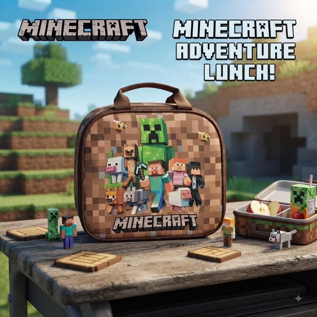 Minecraft - Insulated Lunch Bag