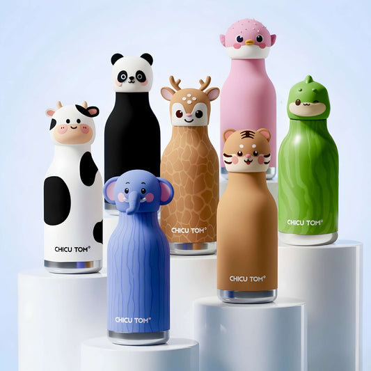 Chicu Tom - 3D Animal Steel Bottle