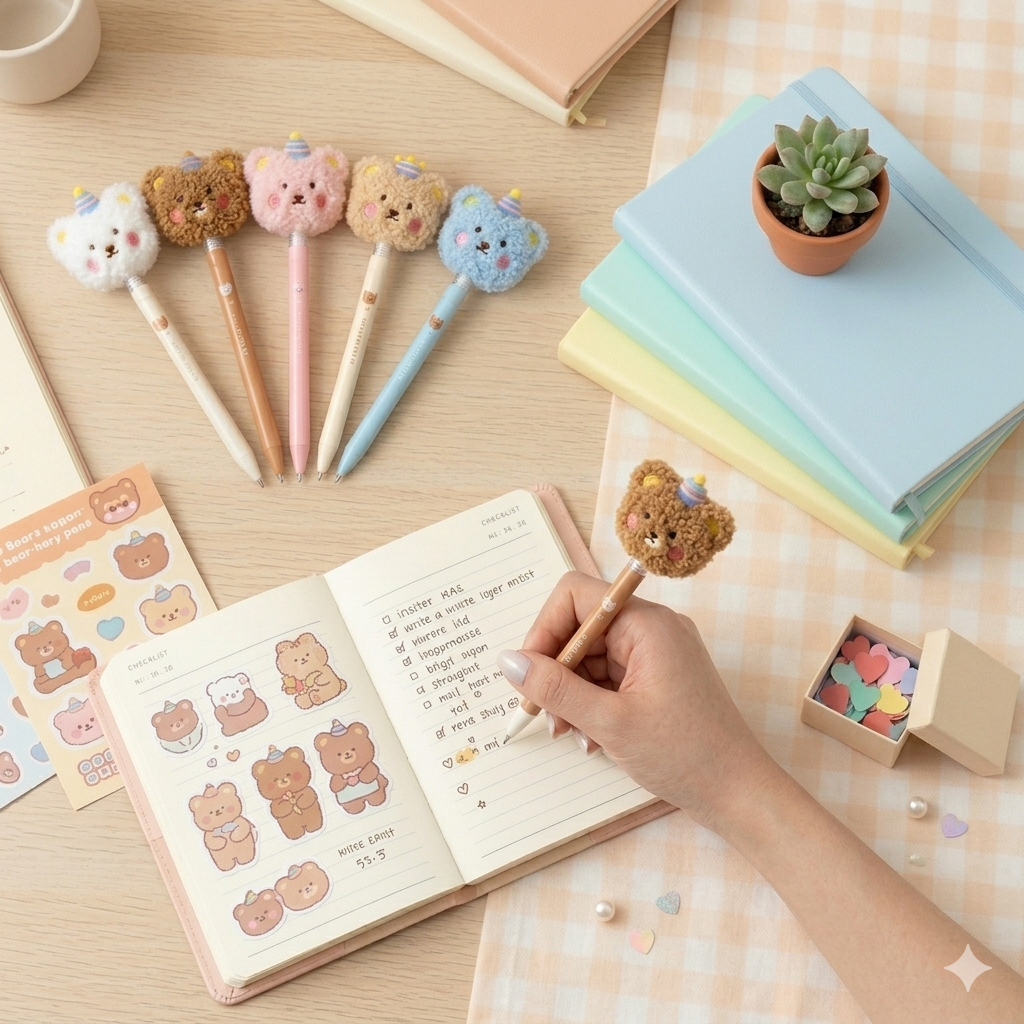 Little Cutie Bear Pen | 1 pcs