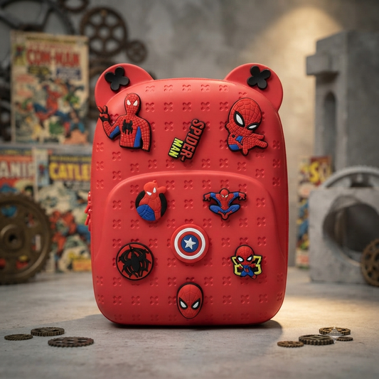 Spiderman - Silicone Backpack With DIY Jibbitz