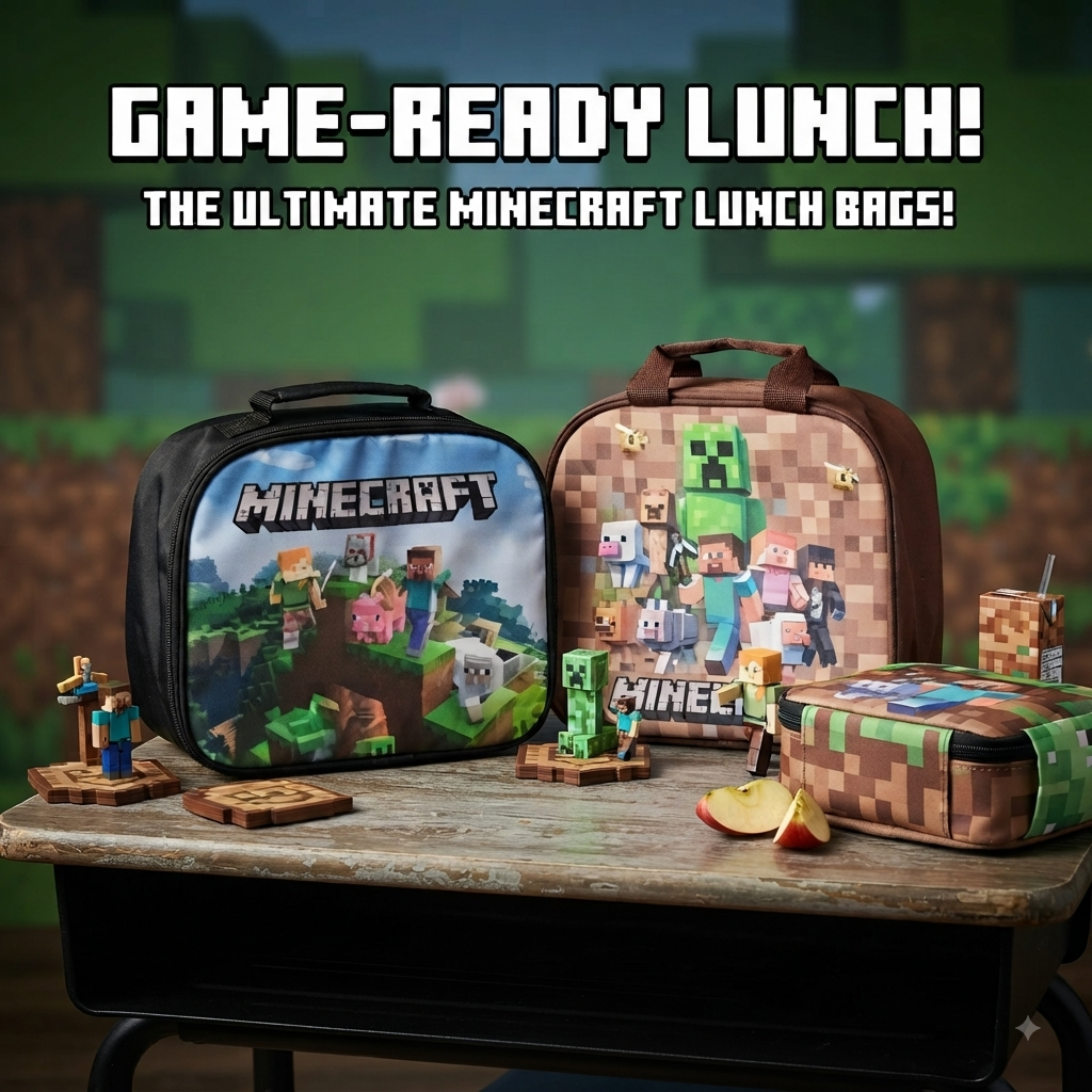 Minecraft - Insulated Lunch Bag