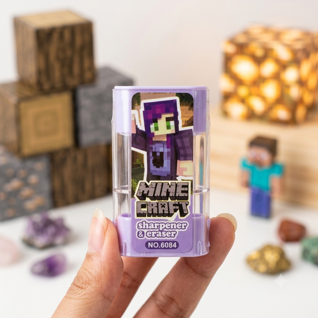 Minecraft Sharpener With Eraser