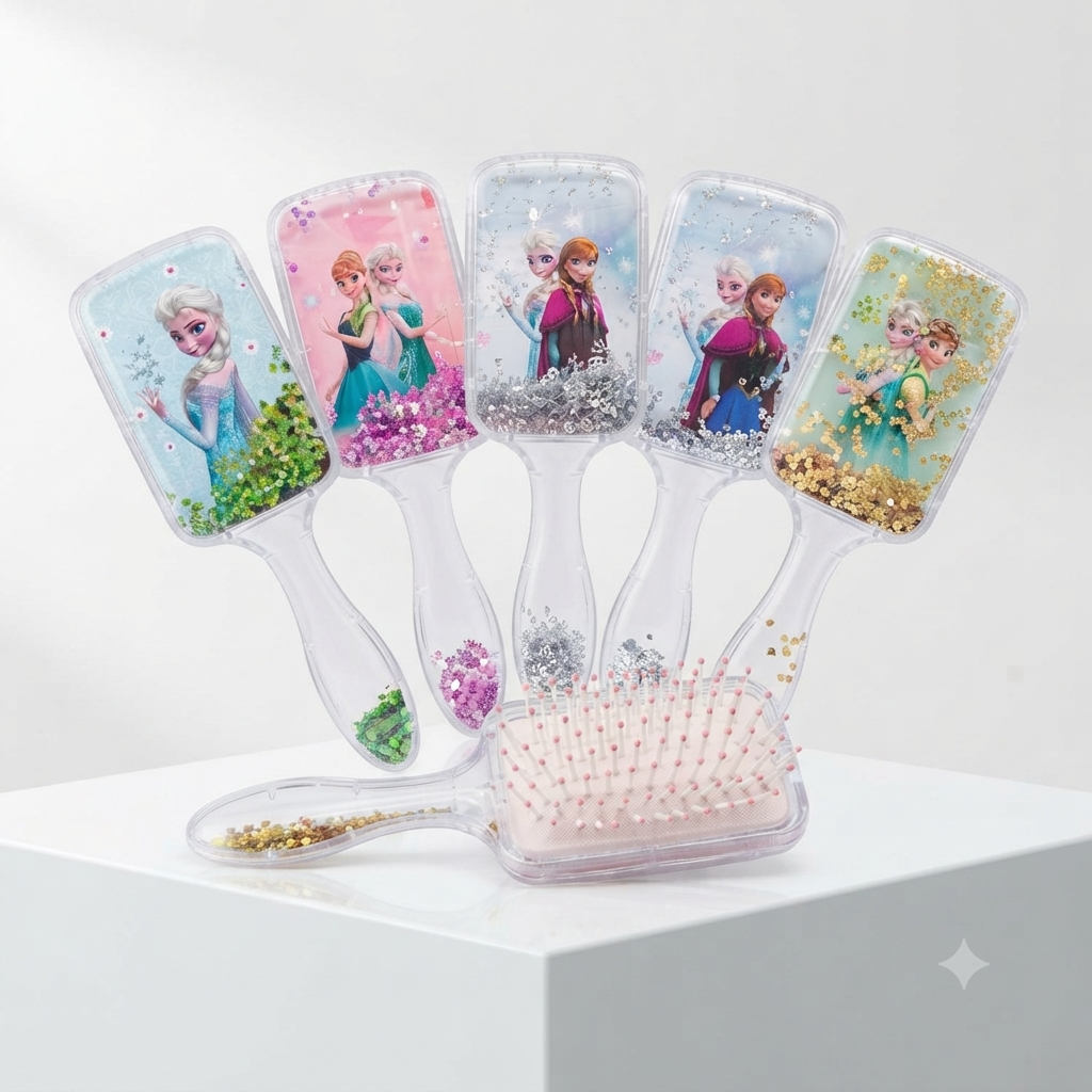 Glitter Frozen Hair Comb