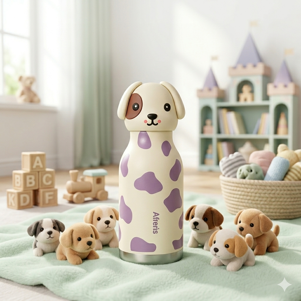 Afresh - Dog Insulated 3D Bottle