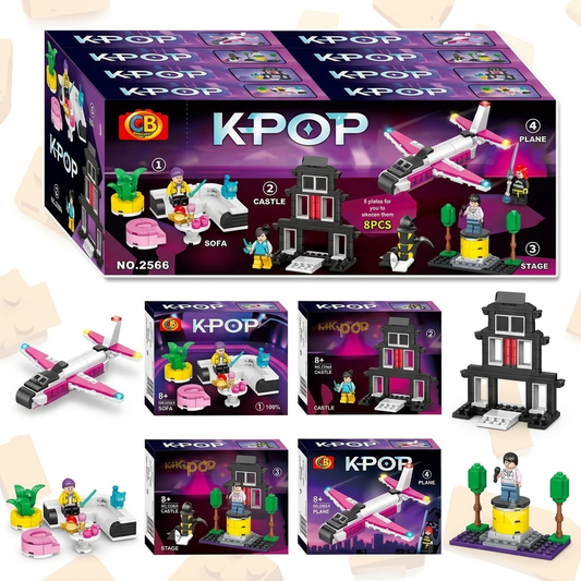 K-Pop Demon Hunters Lego Blocks