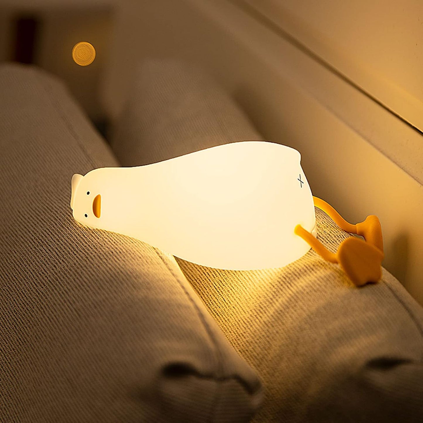 Sleeping Duck - Silicone Night Lamp