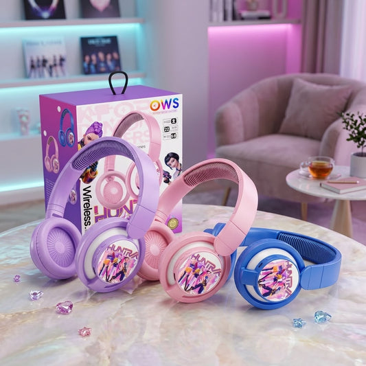 K-Pop - Huntrix - Wireless Headphones