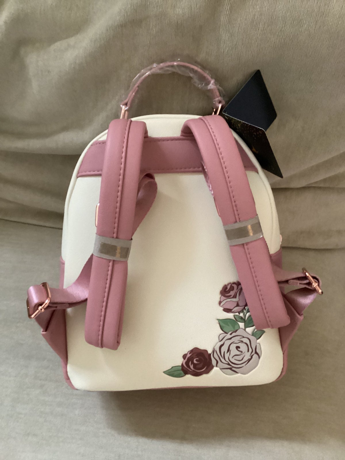 Loungefly - Disney Beauty and Beast Floral | Luxury Backpacks