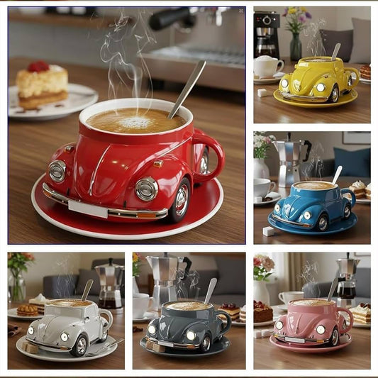 Car shaped Coffee Mug - Stainless Steel