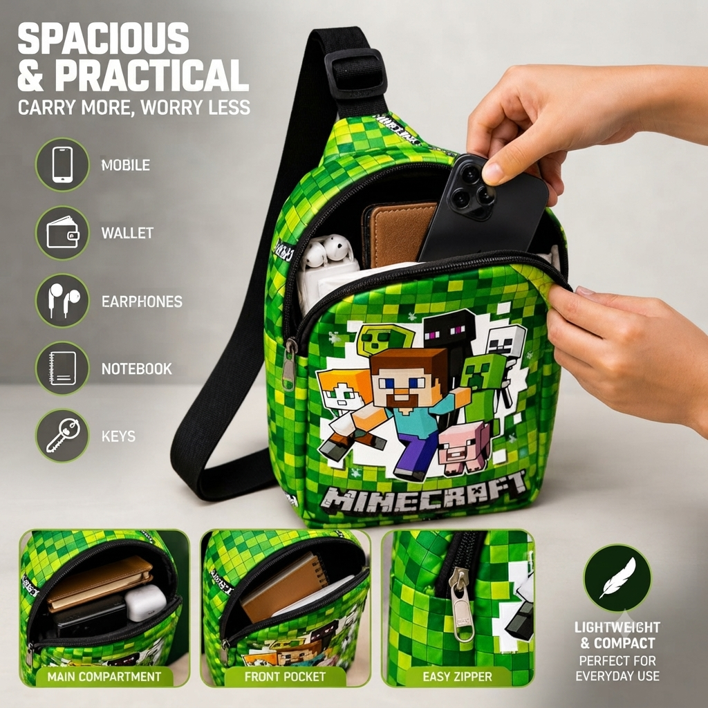Minecraft - Sling Bag