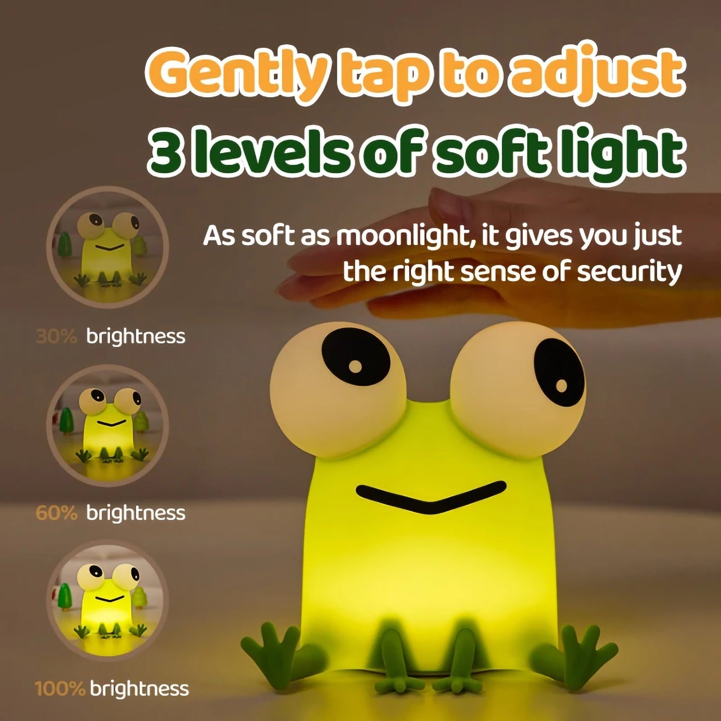 Little Frog -  Silicone Night Lamp