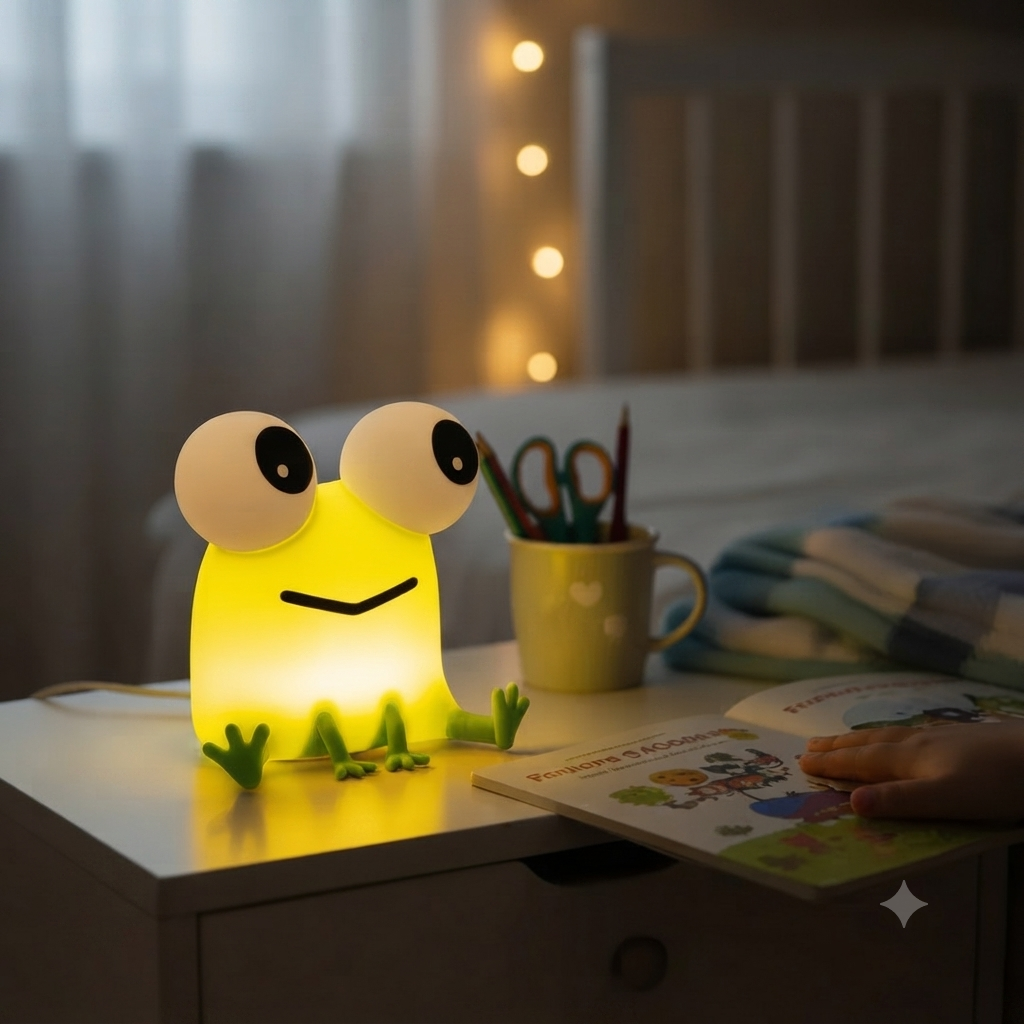 Little Frog -  Silicone Night Lamp