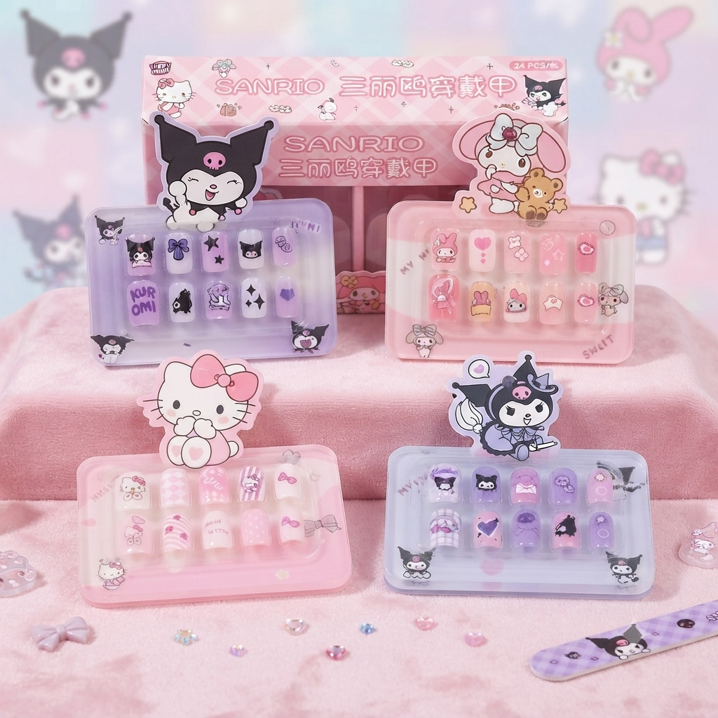 Sanrio Nails - 10pcs Nail Set
