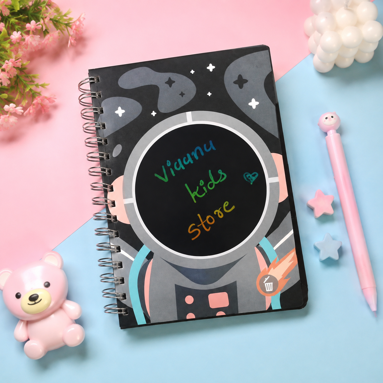 Astronaut Notbook With LCD Writing Pad