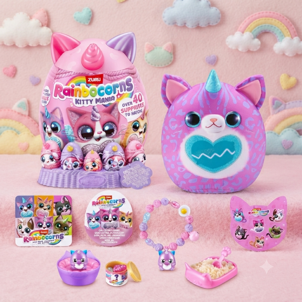Zuru - Rainbocorns Kitty Mania | 40+ Surprises