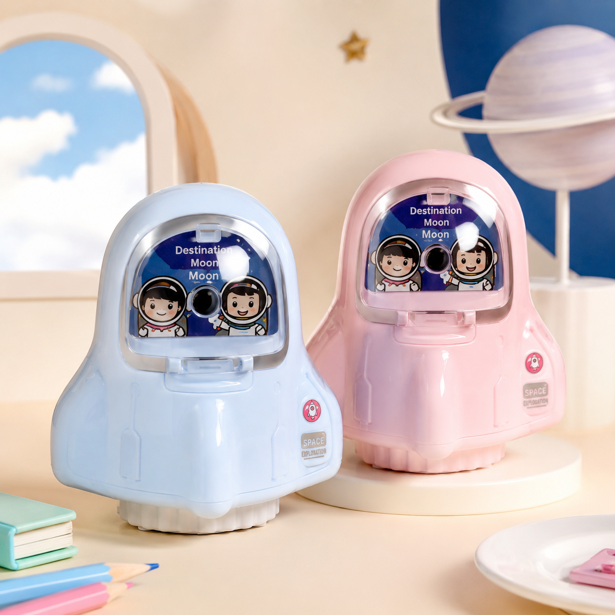 Space Exploration - Table Sharpener