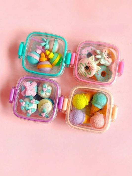 Dessert Eraser Set | 4pcs