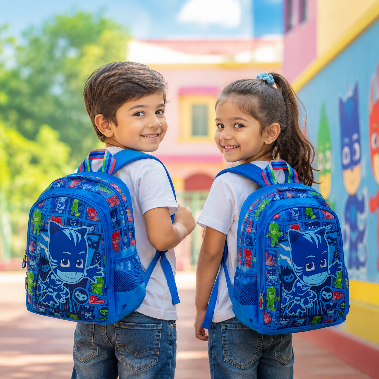 PJ Mask Power Hero  - Smiggle 16” Premium Backpack
