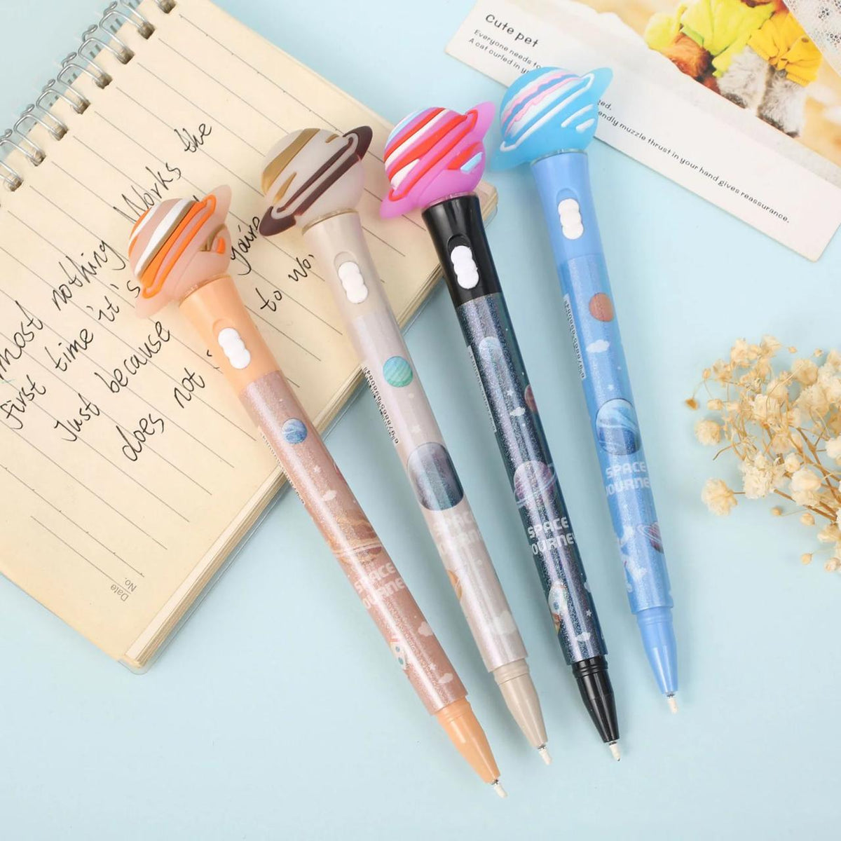 3D LED Glowing Space Planet Pen | 1pcs