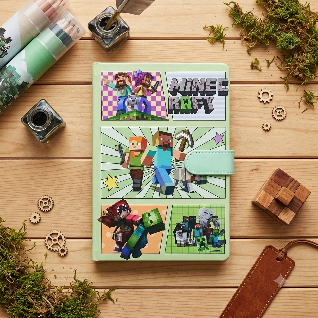 Minecraft Notebook | Big Size