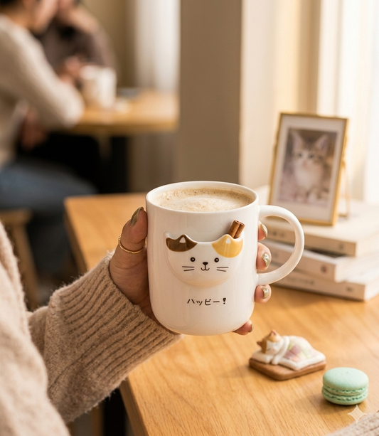 Cute Cat Ceramic Mug