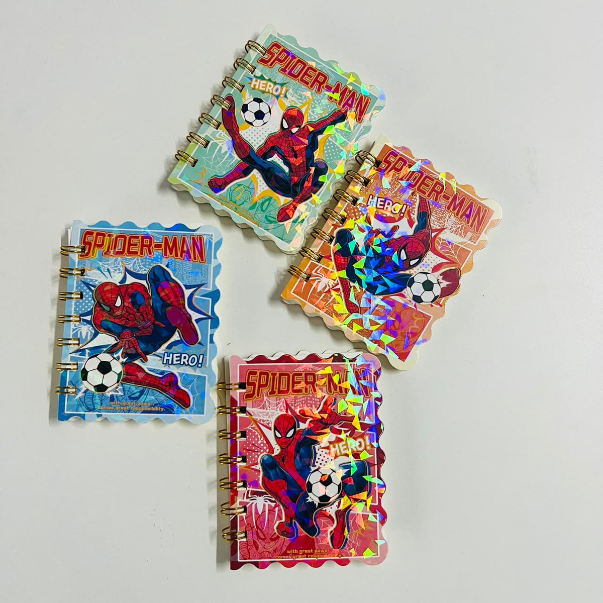 Spiderman - Mini Holographic Spiral Diary