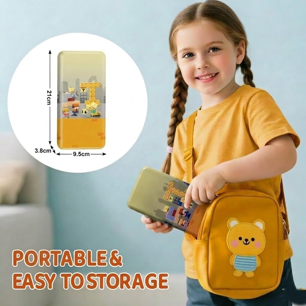 Minecraft - 38pcs Compact Magnetic Tiles Travel Set (STEM)