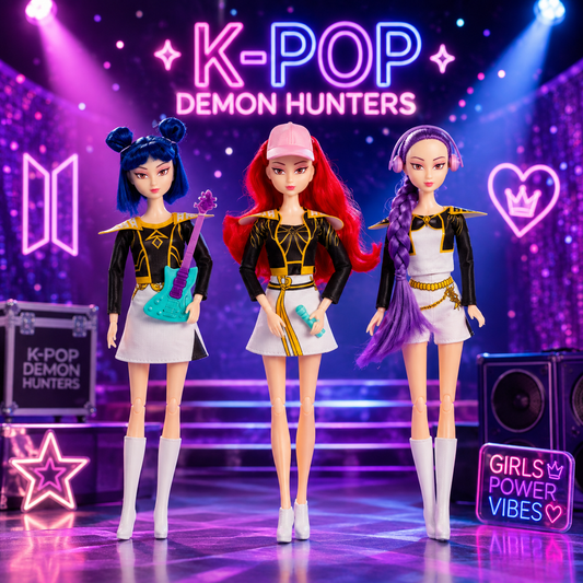 K-Pop - Demon Hunters - 12" Dolls | 3pcs