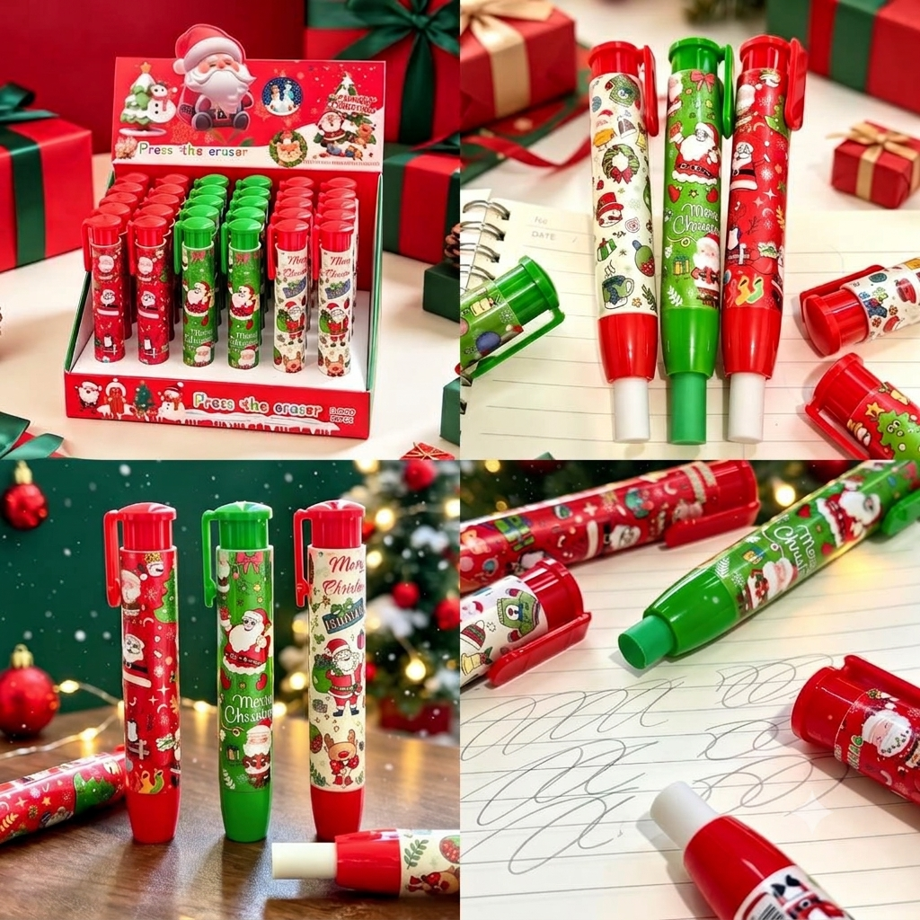 Christmas - Push Eraser | 1pcs