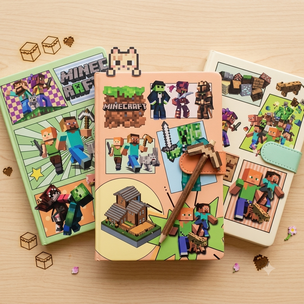 Minecraft Notebook | Big Size