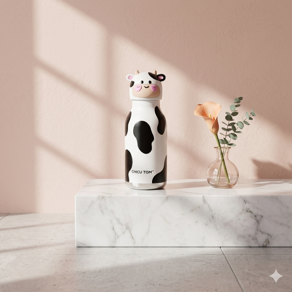 Chicu Tom - 3D Animal Steel Bottle