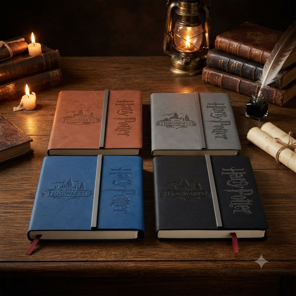 HP Wizard World - Premium Magnetic Lock Diary